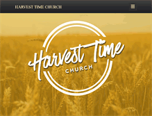 Tablet Screenshot of harvesttimeassembly.org